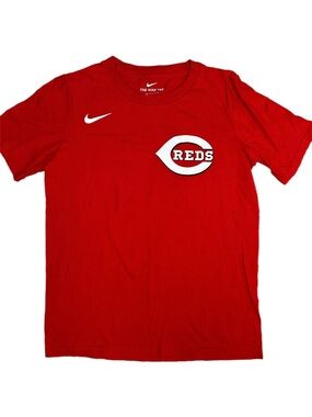 Nike Youth Cincinnati Reds Red T-Shirt De La Cruz M 10/12